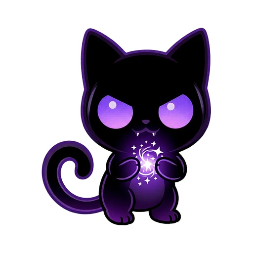 ShadowBlack casting magic sparkles